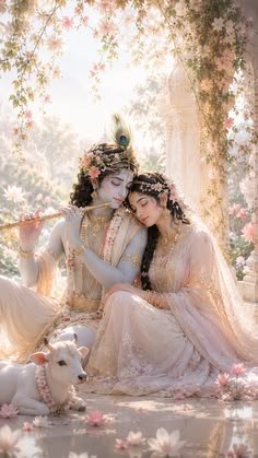 romantic radha krishna images