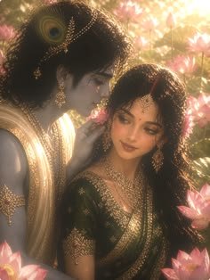 romantic radha krishna images