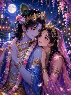 romantic radha krishna images