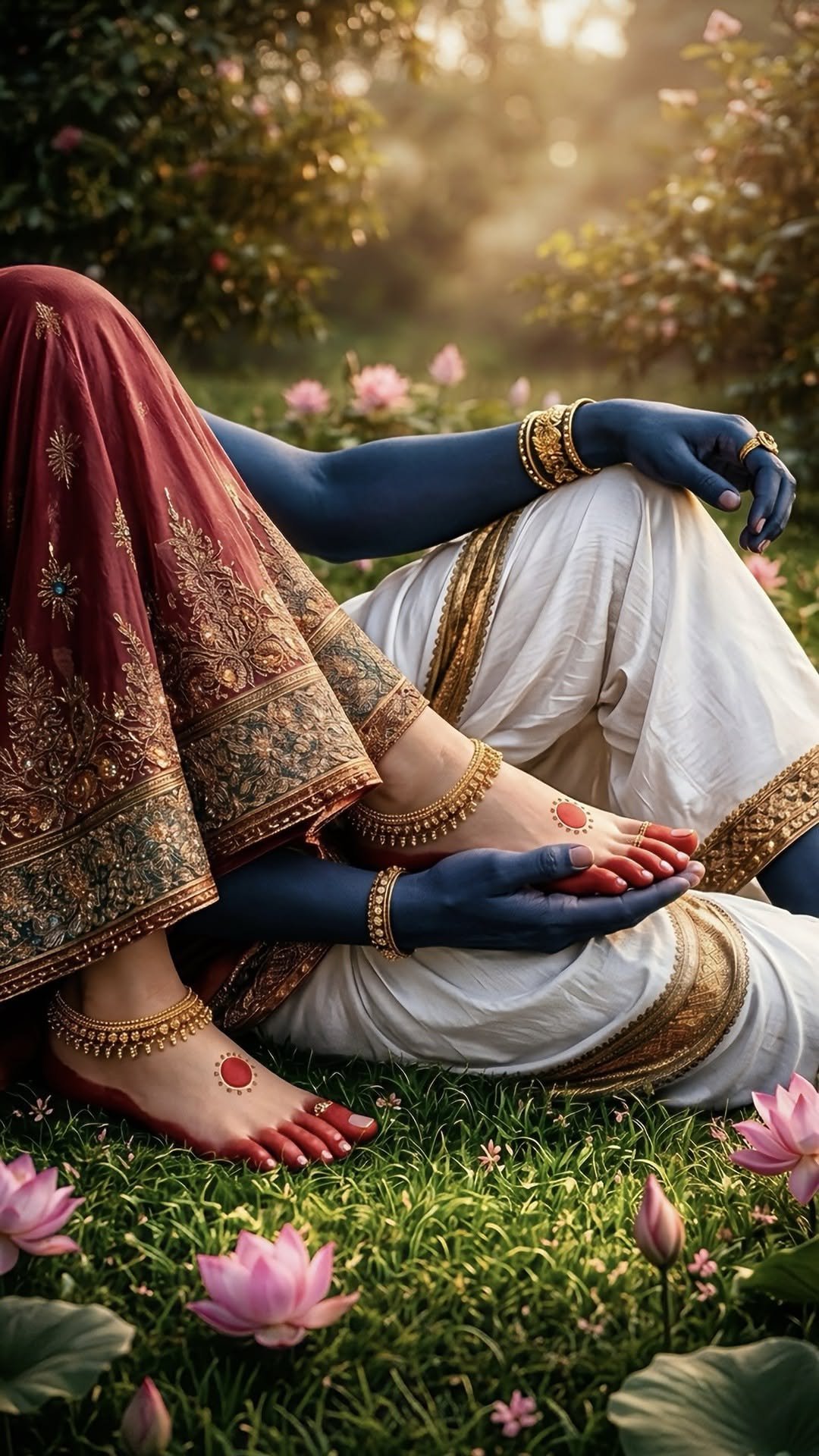 romantic radha krishna images