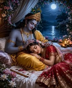 romantic radha krishna images
