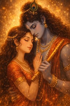 romantic radha krishna images
