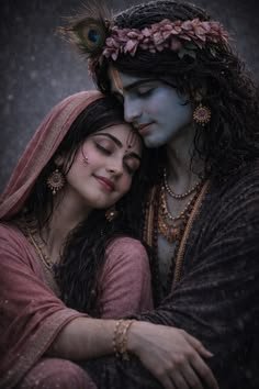romantic radha krishna images