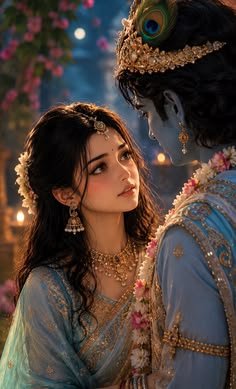 romantic radha krishna images