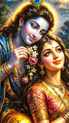 romantic radha krishna images