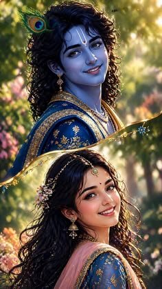 romantic radha krishna images